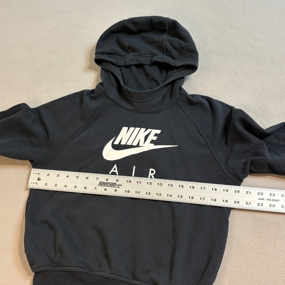 Nike Air Black Pullover Hoodie Sweatshirt Women's Size S - Picture 8 of 10